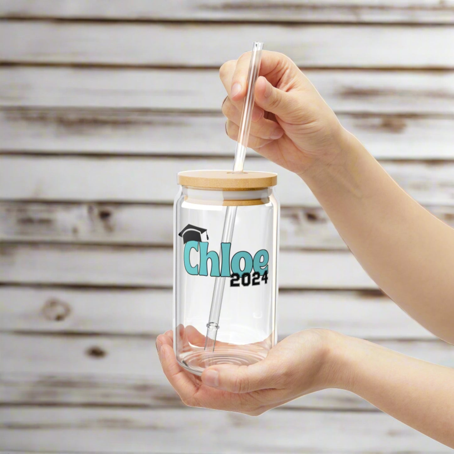 Graduation Class of 2024 Can Glass Iced Coffee Cup